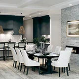 Bianco Quatrefoil Polished Pattern 0.38 Inch Marble Mosaic Tile