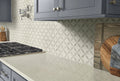 Bianco Starlite Polished Pattern 0.38 Inch Marble Mosaic Tile