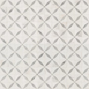 Bianco Starlite Polished Pattern 0.38 Inch Marble Mosaic Tile