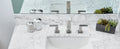 Bianco Venatino 4x16 Polished Marble Tile