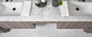 Bianco Venatino Honed 4x16x3/8 Marble Tile