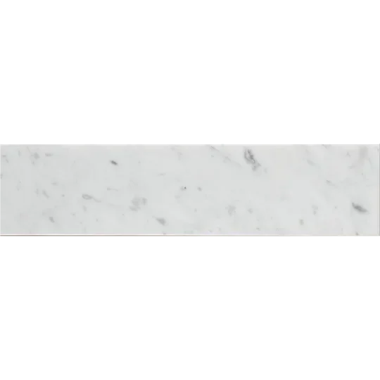 Bianco Venatino Honed Pencil 45 Liner Marble & Dolomite Trim