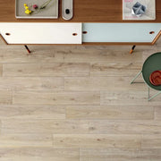 Bio Attitude Almond 8x48 Matte Wood Look Porcelain Plank