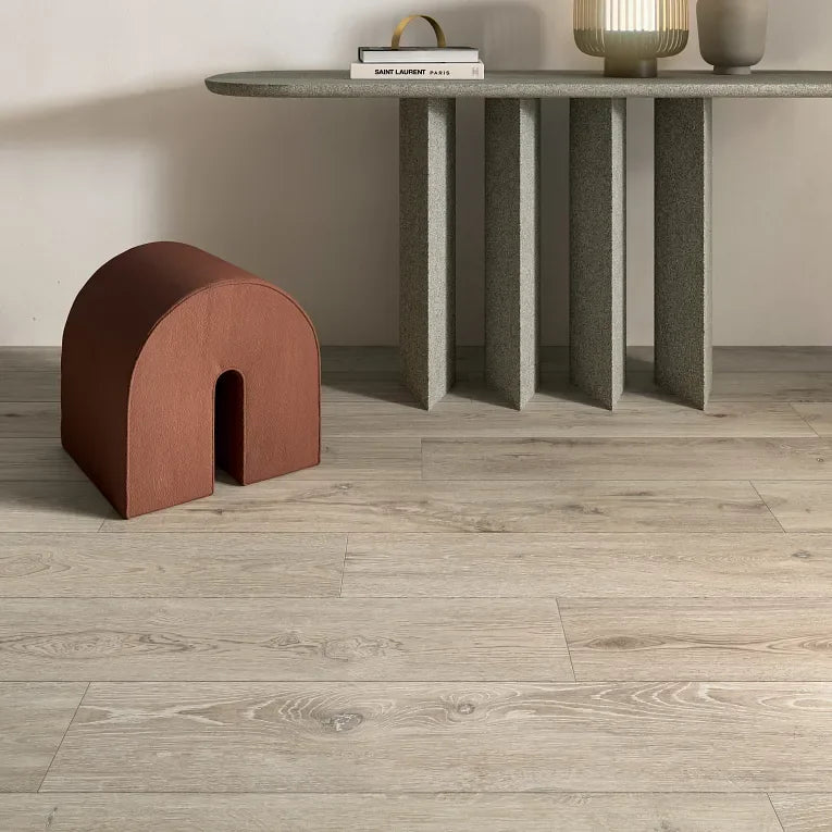 Bio Attitude Almond 8x48 Matte Wood Look Porcelain Plank