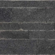 Black Basalt 2x4 Split-Face Mosaic Tile