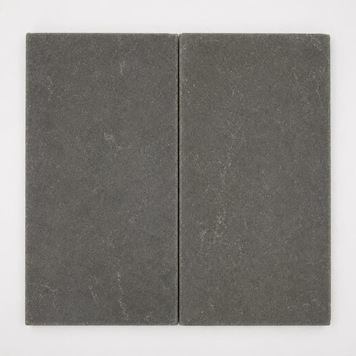 Black Basalt 12x24x2 Tumbled Paver close-up