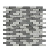 Black Basalt 2x2 Polished Mosaic Tile