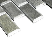 Black Basalt 2x2 Polished Mosaic Tile