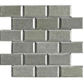 Black Basalt 2x2 Polished Mosaic Tile