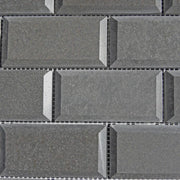 Black Basalt 2x2 Polished Mosaic Tile