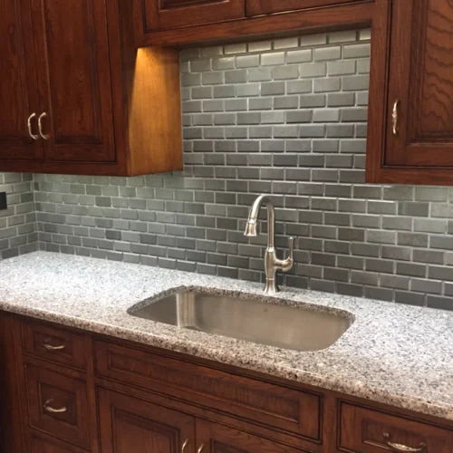 Black Basalt 2x2 Polished Mosaic Tile