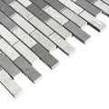 Black Basalt 2x2 Polished Mosaic Tile