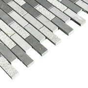 Black Basalt 2x2 Polished Mosaic Tile