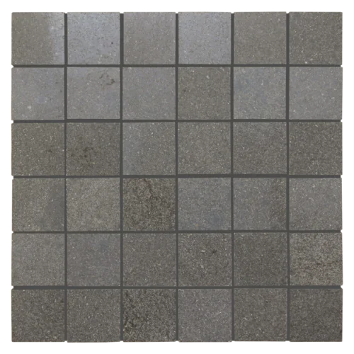 Black Basalt 2x2 Polished Mosaic Tile