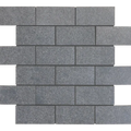 Black Basalt 2x2 Polished Mosaic Tile