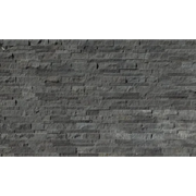 Black Basalt 7x10x7 Split-Face Corner Trim