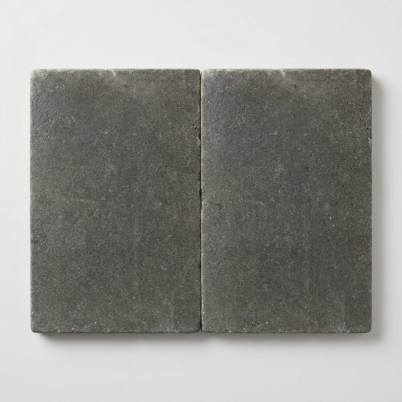 Black Basalt Tile 16x24 Tumbled close-up