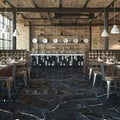 Black & Light Calacatta 47.2x47.2 Polished Porcelain Tile