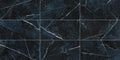 Black Calacatta 23.6x47.2 Polished Porcelain Tile