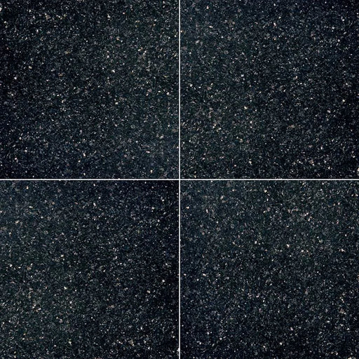 Black Galaxy 18x18 Polished Granite Tile