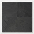 Black Pearl 24x24 Gauged Stone Tile close-up