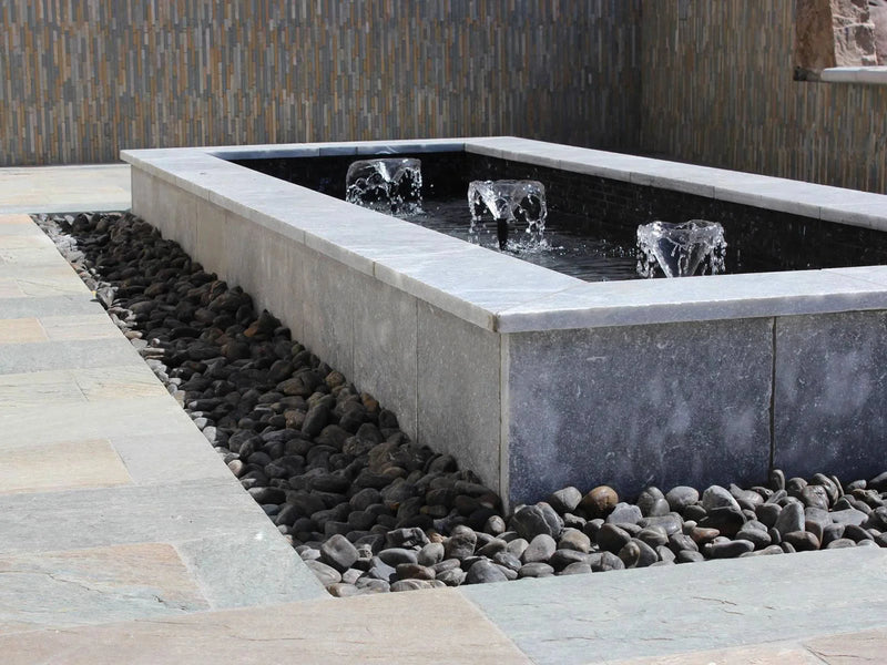 Black 2-3 CM Polished Pebbles 40 LBS Bag Pebble