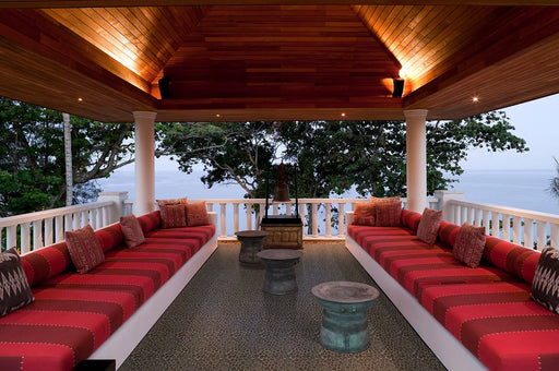 Black Pebbles Mesh Backed Tumbled Marble Mosaic Tile