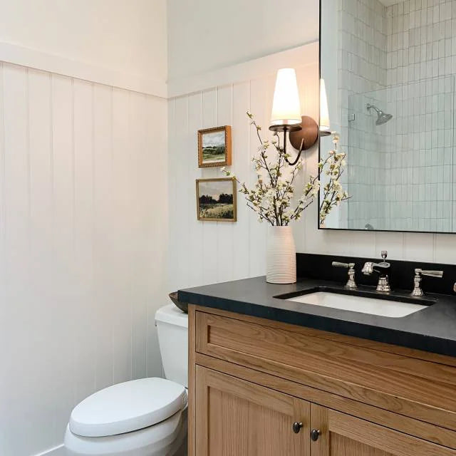 Black Vermont 3cm Polished & Leathered Granite Slab
