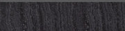 Black & White Galaxy Black 3x12 Bullnose Porcelain Trim