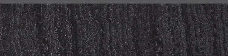 Black & White Galaxy Black 3x12 Bullnose Porcelain Trim