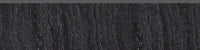 Black & White Galaxy Black 3x12 Bullnose Porcelain Trim