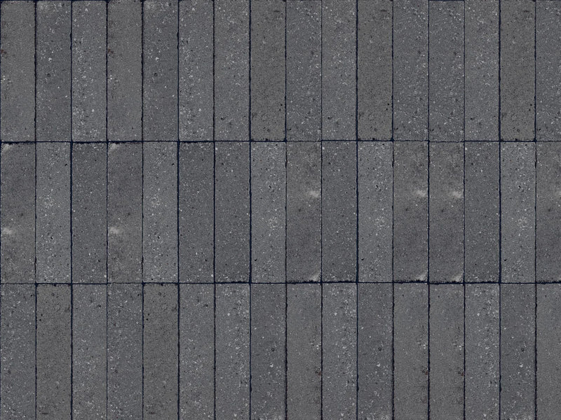 Block Dark 2x8 Matte Ceramic Tile
