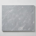 Blue Island Marble Leather (Sandblasted & Brushed) 16 x 24 x 2 Double Modern Coping 16x24 close-up