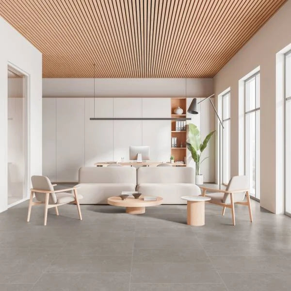 Bluerun Atlas Gray 4x4 Matte 12x12 Sheet Porcelain Mosaic