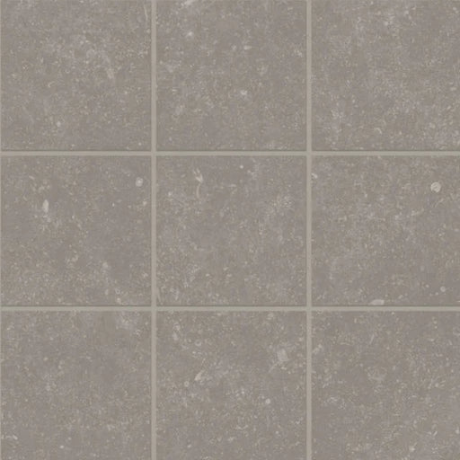 Bluerun Atlas Gray 4x4 Matte 12x12 Sheet Porcelain Mosaic