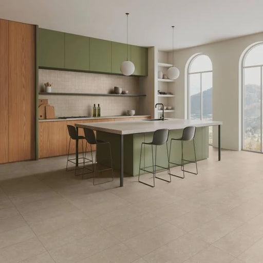 Bluerun Historic Greige 12x24 Matte Ceramic Field Tile