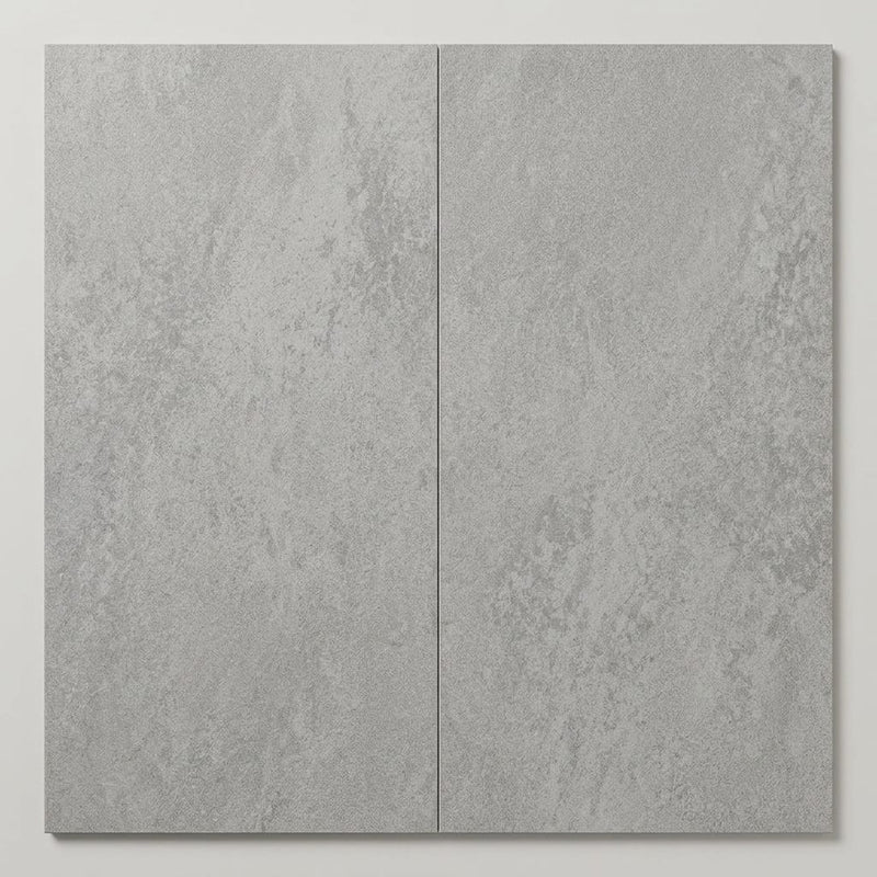 Bluestone Light Grey Porcelain Rough & Straight Edge 24 x 48 x 3/4 Paver 24x48 close-up