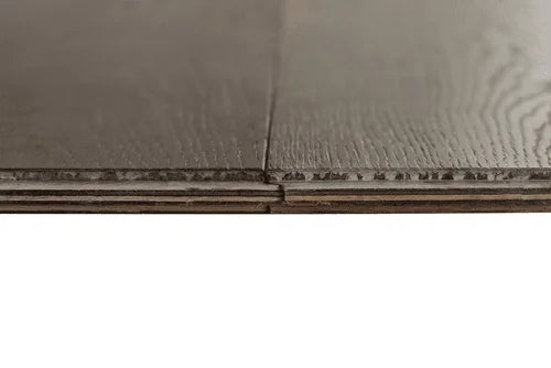 Bonafide Lombardy 9-1/2xRL(24-87) Wirebrushed UV Lacquer Oak Engineered Hardwood Flooring