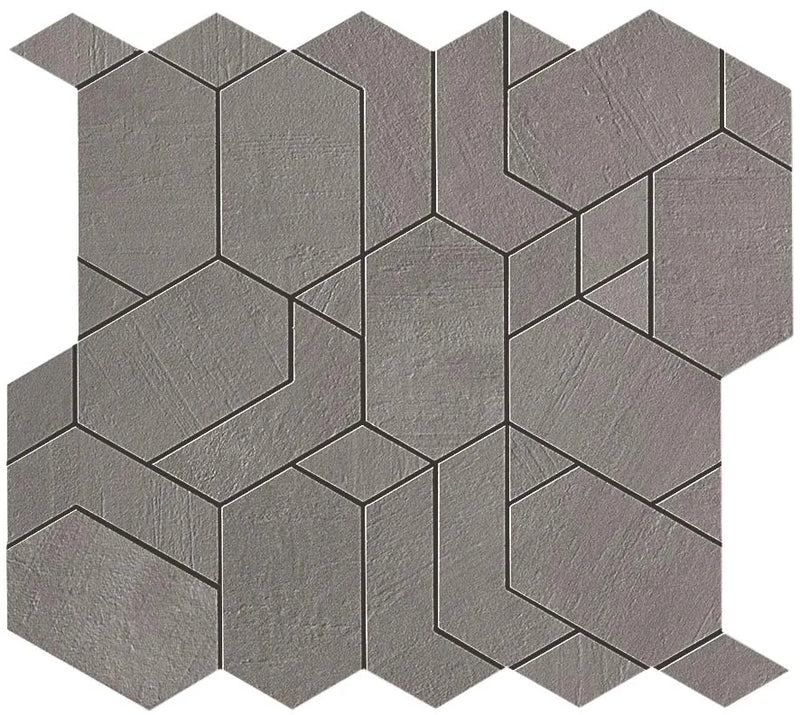 Boost Smoke 2x2 Matte Rectified Porcelain Mosaic Tile