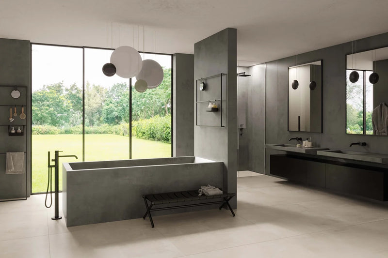 Stone White 48x48 Rectified Porcelain Tile