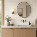 Borgo Luce 12x24 Porcelain Tile — Bathroom vanity wall