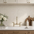 Bottaccino Marble Tile 4x4 Tumbled — Kitchen backsplash