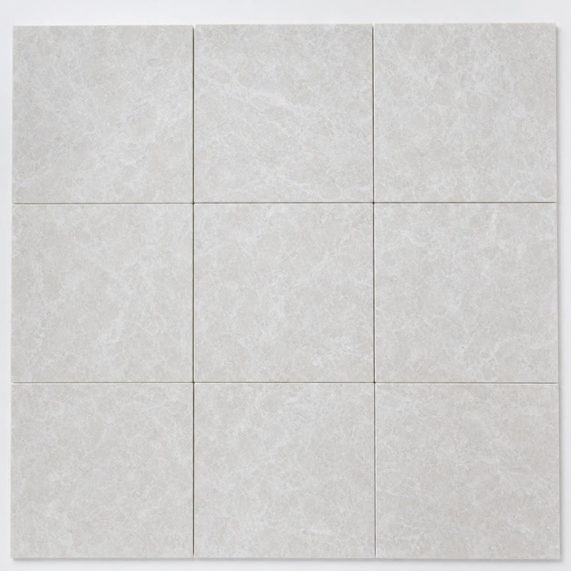Botticino Fiorito 12x12 Veined Marble Tile close-up