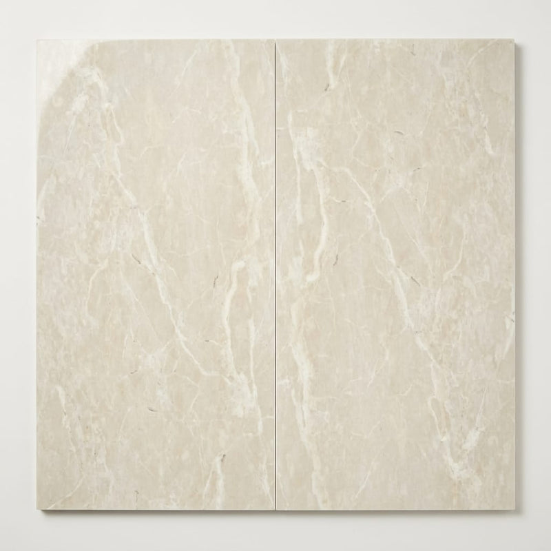 Botticino Marble Tile 12x24 Polished close-up
