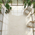 Botticino Marble Tile 18x18 Polished — Sunroom floor