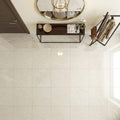 Botticino Marble Tile 24x24 Polished — Foyer floor