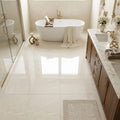 Botticino Marble Tile 24x24 Polished — Primary Bath floor