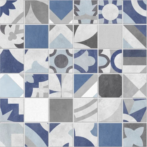Bouquet Caribe 2 2x2 Matte Porcelain Mosaic Tile