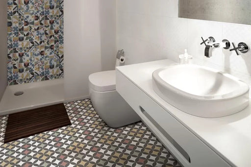 Bouquet Criollo 9.25x9 Matte Porcelain Tile