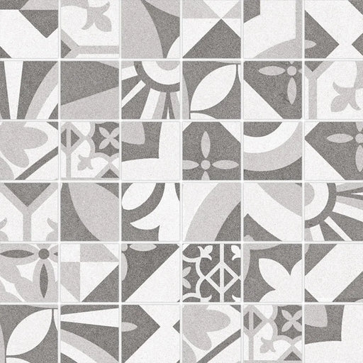 Bouquet Eiffel 2x2 Matte Porcelain Mosaic Tile